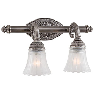 Europa - 2 Light Traditional Bath Vanity in Traditional Style - 9.25 inches tall by 18.75 inches wide - 539344