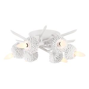 North Fork  - 6 Light Flush Mount - 1292978