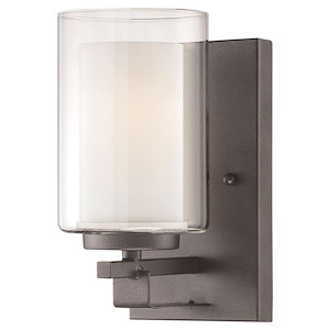 Parson Studio - 1 Light Bath Bar in Transitional Style - 8.75 inches tall by 4.5 inches wide