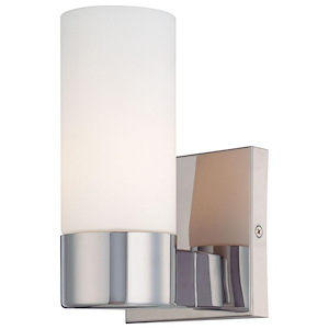 1 Light Wall Sconce in Contemporary Style - 7.75 inches tall by 4.5 inches wide