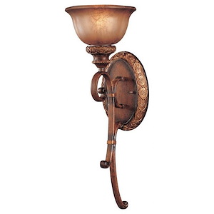 Illuminati - 1 Light Wall Sconce in Traditional Style - 23.25 inches tall by 8 inches wide - 103722