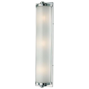 Hyllcastle - 3 Light Wall Sconce in Contemporary Style - 5.25 inches tall by 24 inches wide