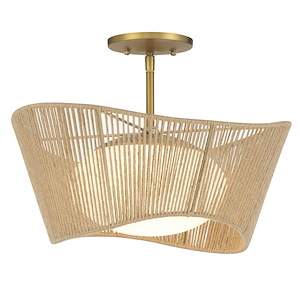 Key Largo - 1 Light Semi-Flush Mount - 1293088