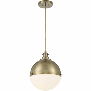 Vorey - 1 Light Pendant-15.38 Inches Tall and 13 Inches Wide