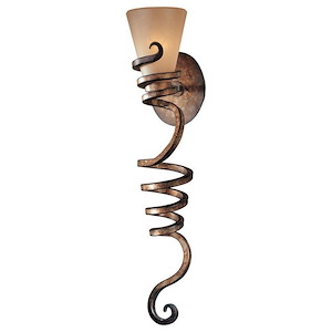Tofino - 1 Light Wall Sconce in Transitional Style - 28 inches tall by 6 inches wide