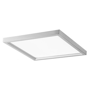 30W 1 LED Square Flush Mount-1 Inches Tall and 15 Inches Wide