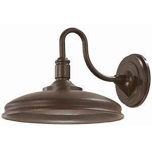 Great Outdoors - Harbison - Led Outdoor Wall Mount In Transitional Style - 9.75 Inches Tall By 12.5 Inches Wide