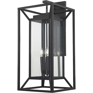 Harbor View - 4 Light Outdoor Wall Mount-29.75 Inches Tall and 13.5 Inches Wide
