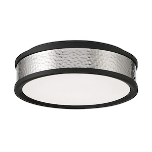 20W 1 LED Flush Mount-3.75 Inches Tall and 12.13 Inches Wide