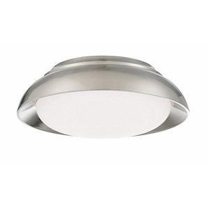 30W 1 LED Flush Mount-5.38 Inches Tall and 15 Inches Wide