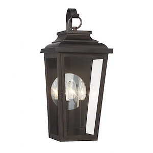 Irvington Manor - 2 Light Outdoor Pocket Lantern-19 Inches Tall and 8.5 Inches Wide - 1333166