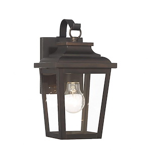Irvington Manor - 1 Light Outdoor Wall Mount-12 Inches Tall and 6.5 Inches Wide