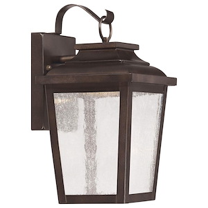 Great Outdoors - Irvington Manor - Led Outdoor Wall Mount In Traditional Style - 12 Inches Tall By 6.5 Inches Wide - 628678