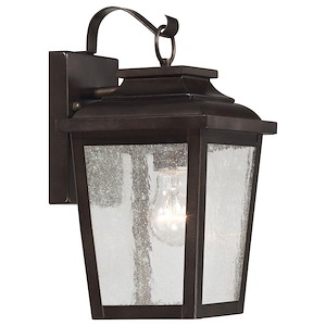 Great Outdoors - Irvington Manor - 1 Light Wall Mount In Traditional Style - 12 Inches Tall By 6.5 Inches Wide - 538586