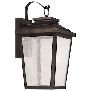 Great Outdoors - Irvington Manor - Led Outdoor Wall Mount In Traditional Style - 16.75 Inches Tall By 8.5 Inches Wide - 628677