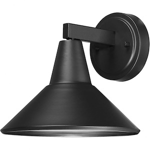 Bay Crest - 1 Light Outdoor Wall Mount-8.25 Inches Tall and 8.88 Inches Wide