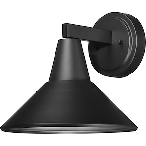 Bay Crest - 1 Light Outdoor Wall Mount-10.5 Inches Tall and 11 Inches Wide