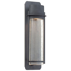 Great Outdoors - Artisan Lane - 1 Light Outdoor Wall Mount In Transitional Style - 18.5 Inches Tall By 5.5 Inches Wide - 240382