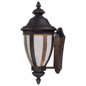 Wynterfield - Outdoor Wall Lantern Traditional in Traditional Style - 15.5 inches tall by 6.75 inches wide