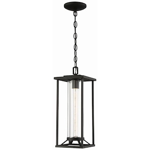 Great Outdoors - Trescott - 1 Light Chain Hung In Transitional Style - 17.25 Inches Tall By 7 Inches Wide - 699906