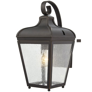 Great Outdoors - Marquee - 1 Light Wall Mount In Transitional Style - 16.25 Inches Tall By 8 Inches Wide - 699904