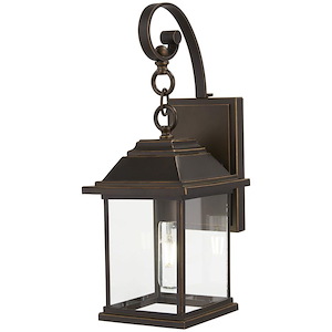 Great Outdoors - Mariner's Pointe - 1 Light Wall Mount In Transitional Style - 18 Inches Tall By 6.75 Inches Wide - 699870