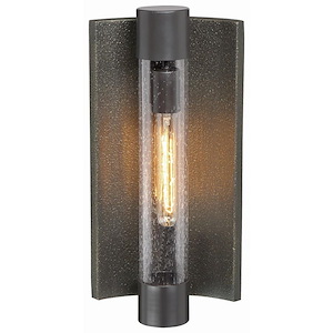 Great Outdoors - Medium Outdoor Wall Light In Transitional Style - 16.5 Inches Tall By 8 Inches Wide