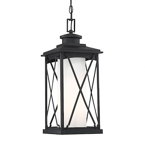 Lansdale - 1 Light Chain Hung Outdoor in Traditional Style - 20.25 inches tall by 8.5 inches wide - 896790