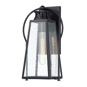 Halder Bridge - 1 Light Outdoor Wall Mount in Transitional Style - 16.5 inches tall by 10 inches wide - 896786