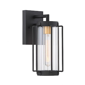 Avonlea - Outdoor Wall Lantern Approved for Wet Locations in Contemporary Style - 12.63 inches tall by 6 inches wide - 871884