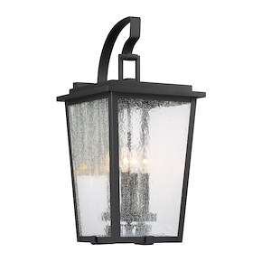 Cantebury - Outdoor Wall Lantern Approved for Wet Locations in Transitional Style - 23 inches tall by 11.25 inches wide
