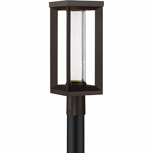 Shore Pointe - 8W 1 LED Outdoor Post Mount-19.25 Inches Tall and 7 Inches Wide - 1333179