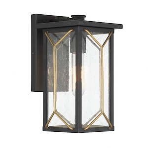 Hillside Manor - 1 Light Outdoor Wall Mount-15.2 Inches Tall and 6.75 Inches Wide - 1258099