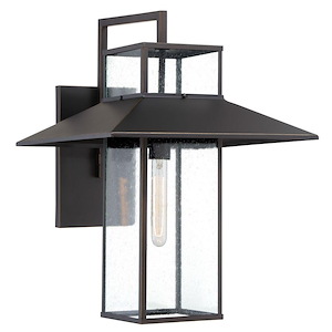 Great Outdoors - Danforth Park - 1 Light Outdoor Wall Mount - 22 inches tall by 16 inches wide - 1211075