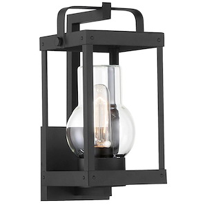 Great Outdoors - sullivans Landing - 1 Light Outdoor Wall Lantern - 12.25 inches tall by 6.38 inches wide - 1210734