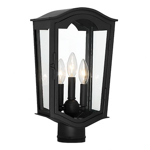 Houghton Hall - 3 Light Outdoor Post Mount In 15 - 1084705