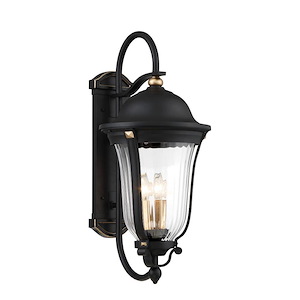 Peale Street - 4 Light Outdoor Wall Mount In 28 Inches Tall and 12 - 1084722