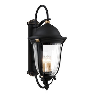 Peale Street - 5 Light Outdoor Wall Mount In 33 Inches Tall and 15 - 1084723