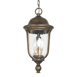 Havenwood - 3 Light Outdoor Chain Hung In 19