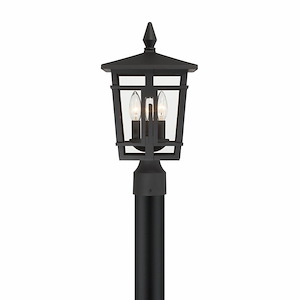 Fieldstone - 3 Light Outdoor Post Mount-16.75 Inch Tall and 9 Inch Wide - 1375706