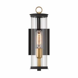 Cara - 1 Light Outdoor Wall Mount-14 Inch Tall and 4.75 Inch Wide - 1375711