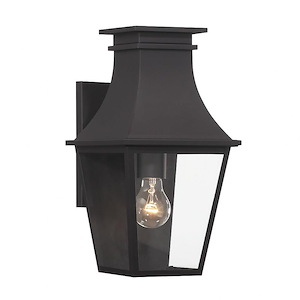 Great Outdoors - Gloucester - 1 Light Outdoor Wall Mount-15 Inches Tall and 8 Inches Wide - 1293592