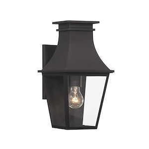 Great Outdoors - Gloucester - 1 Light Outdoor Wall Mount-15 Inches Tall and 8 Inches Wide - 1293592