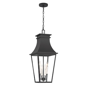 Great Outdoors - Gloucester - 4 Light Outdoor Chain Hung Pendant-28.63 Inches Tall and 12 Inches Wide - 1293672
