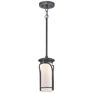 Holbrook - 10.75 Inch 14W 1 LED Outdoor Rod Hung Lantern