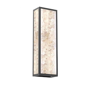 Salt Creek - 33W LED Outdoor Wall Sconce-32 Inches Tall and 4 Inches Wide - 1333195