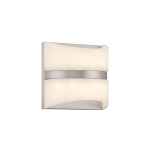 Velaux - 12W 1 LED Wall Sconce-6.5 Inches Tall and 6.5 Inches Wide