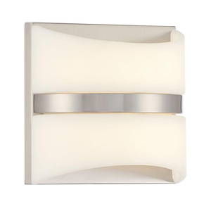 Velaux - 12W 1 LED Wall Sconce-6.5 Inches Tall and 6.5 Inches Wide - 1333201