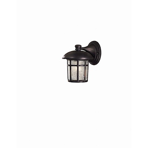 Great Outdoors - Cranston - 1 Light Outdoor Wall Mount In Traditional Style - 8.75 Inches Tall By 6.5 Inches Wide