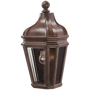 Great Outdoors - Harrison- 1 Light Outdoor Pocket Lantern In Traditional Style - 14.75 Inches Tall By 7.75 Inches Wide - 1211080